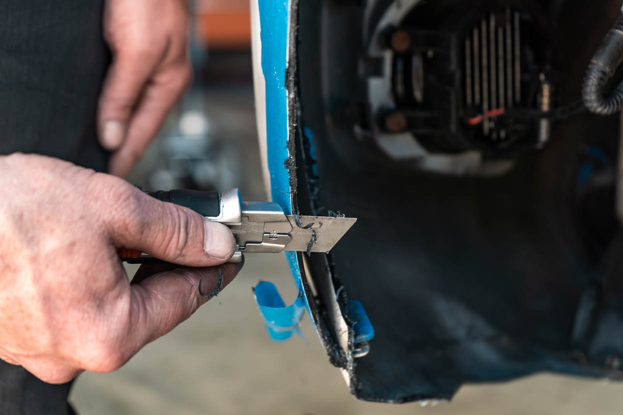 Fender Liner Push & Trimming Mod on 2nd Gen Toyota