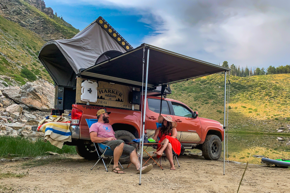 3rd Gen Tacoma with Harker Outdoors Expedition Driven Camper