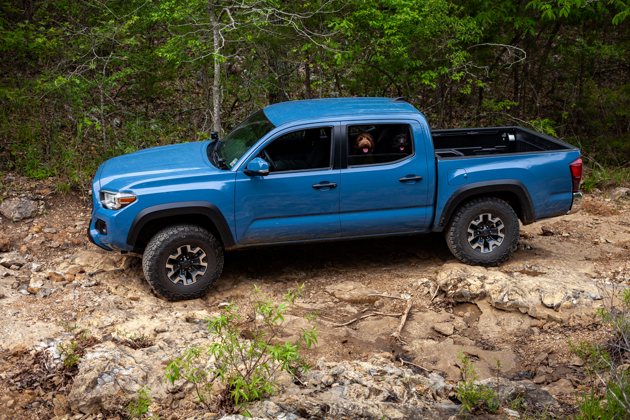 Factory TRD Off-Road Cavalry Blue 3rd Gen Toyota Tacoma