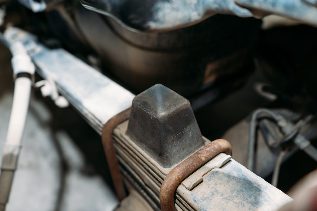 Factory Rear Bump Stop on 3rd Gen Toyota Tacoma