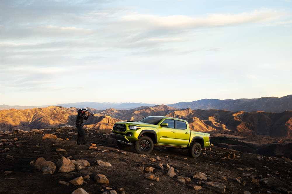 New 2022 TRD Pro 3rd Gen Toyota Tacoma in Electric Lime Metallic