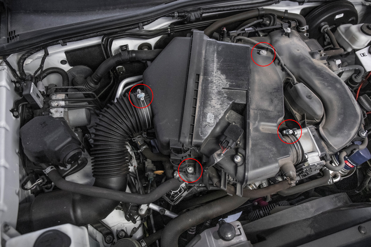 Remove Factory Intake