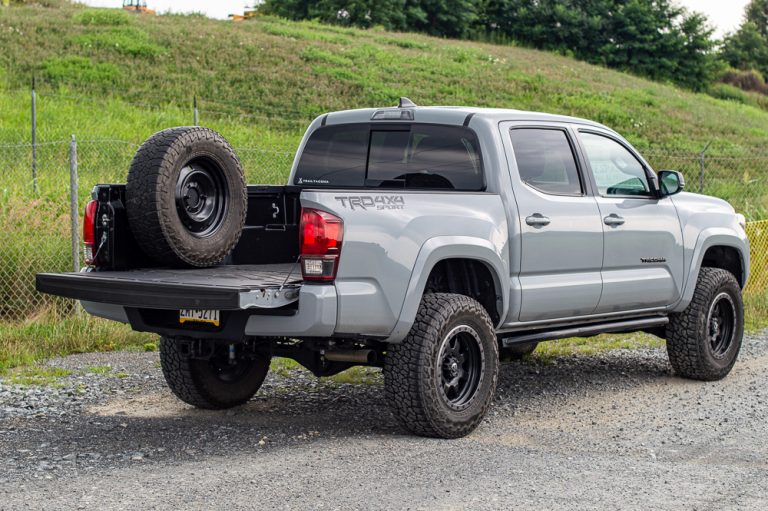 The Shoe Rack: Truck Bed Spare Tire Mount for 2nd & 3rd Gen Tacoma