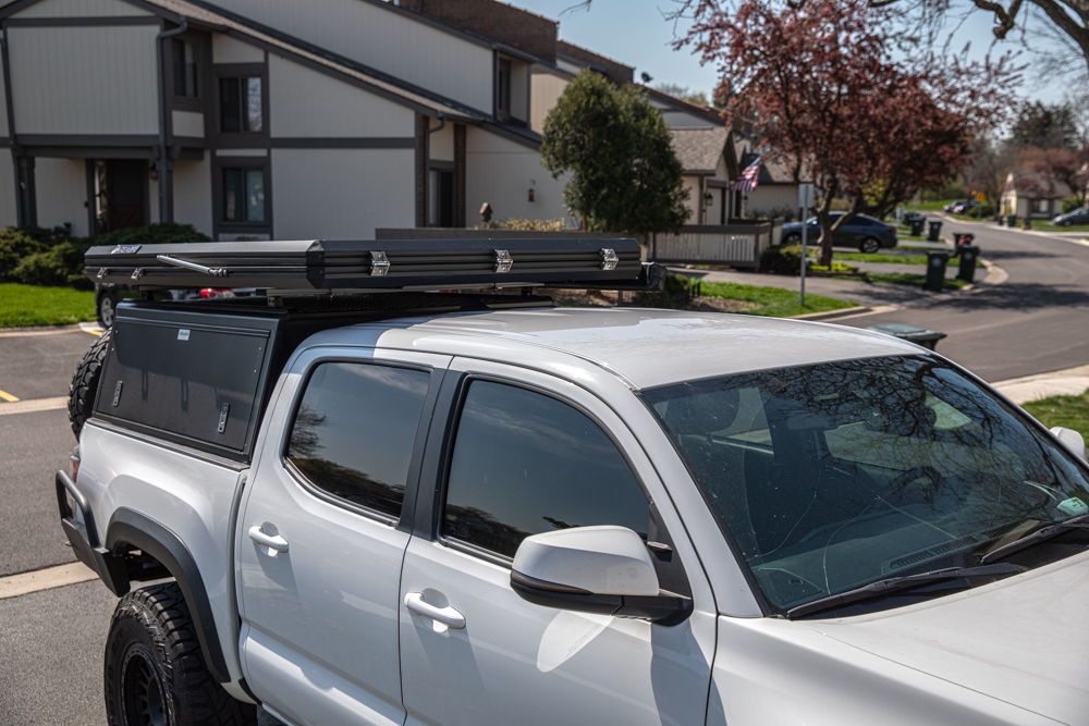 3rd Gen Toyota Tacoma with Roof Rack Removed