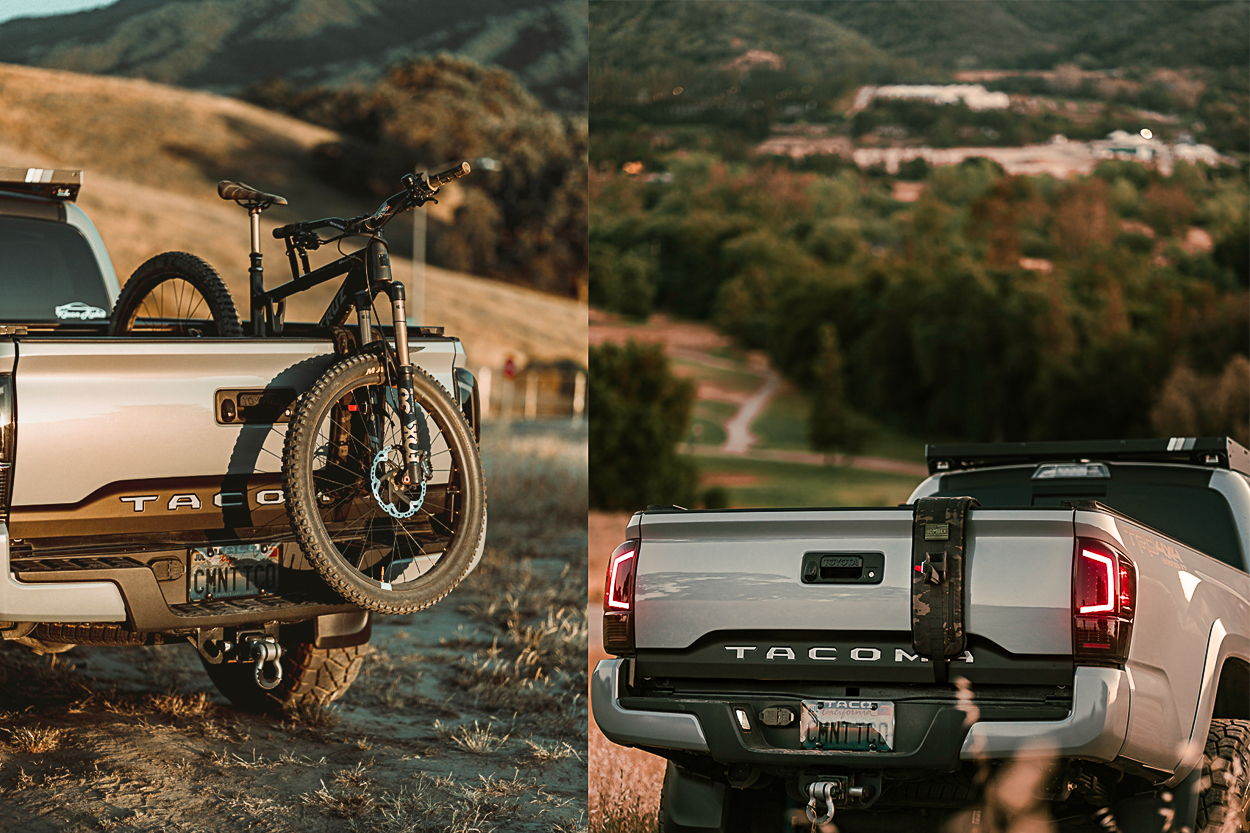 Bomber Strap VS. RaceFace Tailgate Pad Choosing Tailgate Bike Carrier