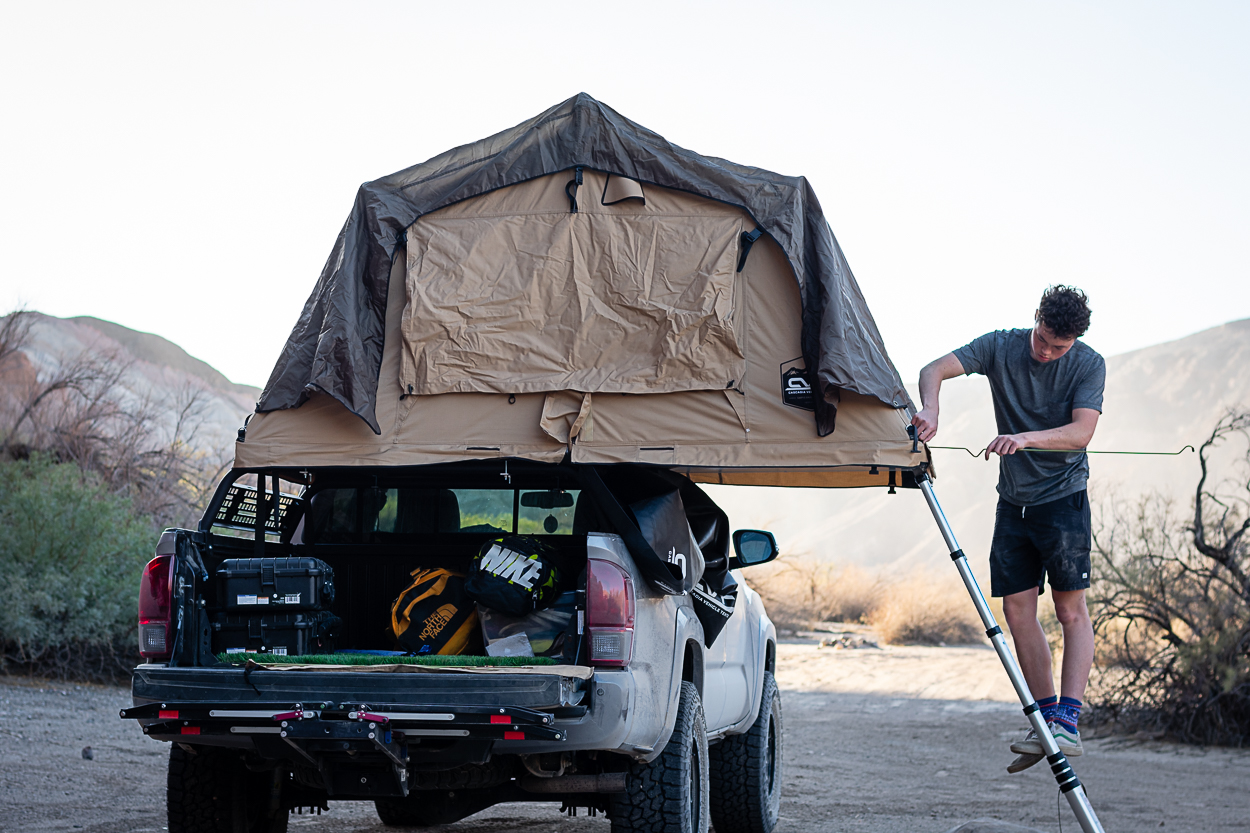 Setting Up Rain Fly & Poles - CVT Bachelor RTT