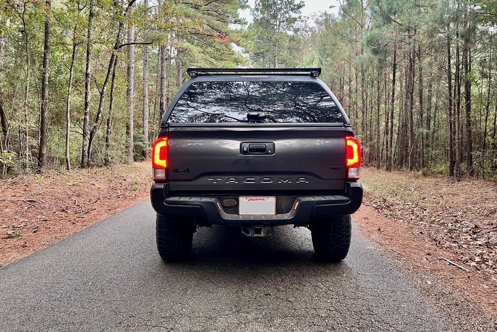 Running Lights on 3rd Gen Toyota Tacoma Taillights with VLED Dual Light Conversion Kit