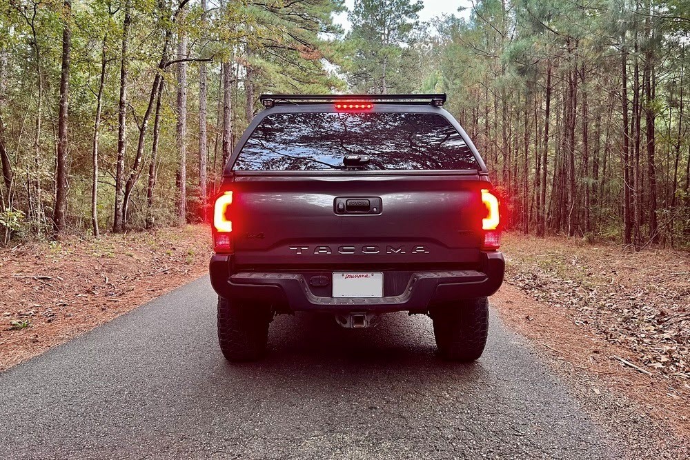 VLEDS Dual Light LED Conversion Kit for 3rd Gen Tacoma Taillights Output Shot