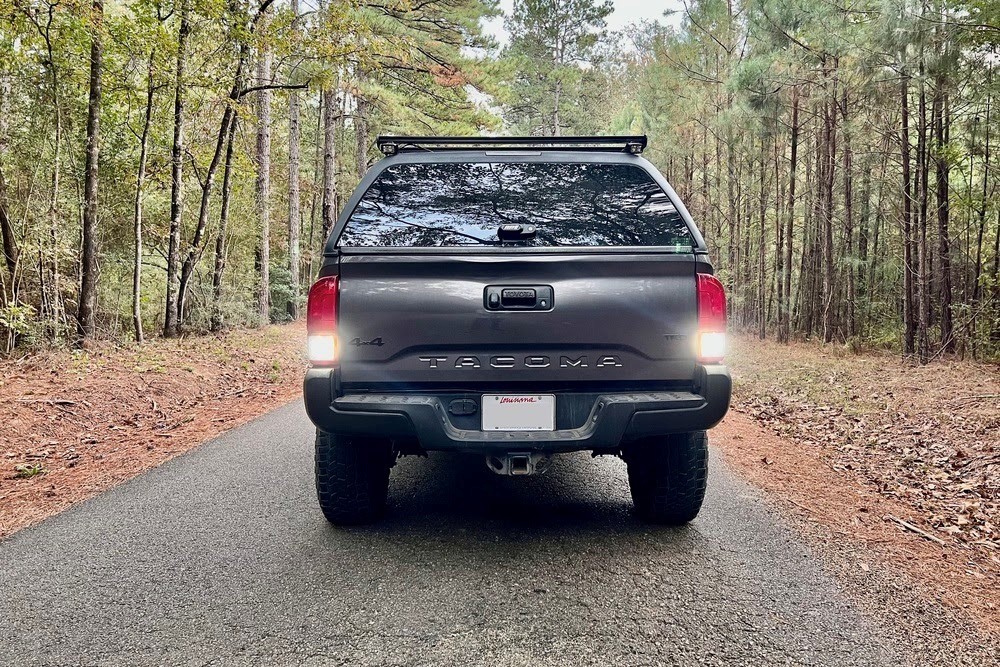 High Output LED Reverse Lights on 3rd Gen Toyota Tacoma with VLEDS Dual Light Kit Upgrade