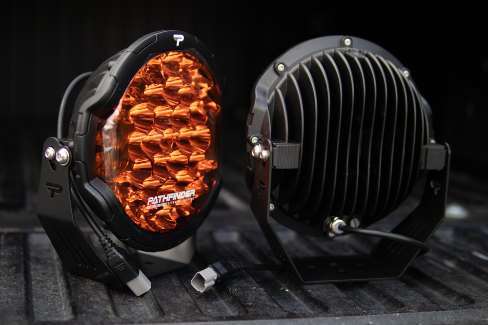 Auxiliary Amber Driving Lights From Pathfinder Lighting By Backwoods Adventure Mods