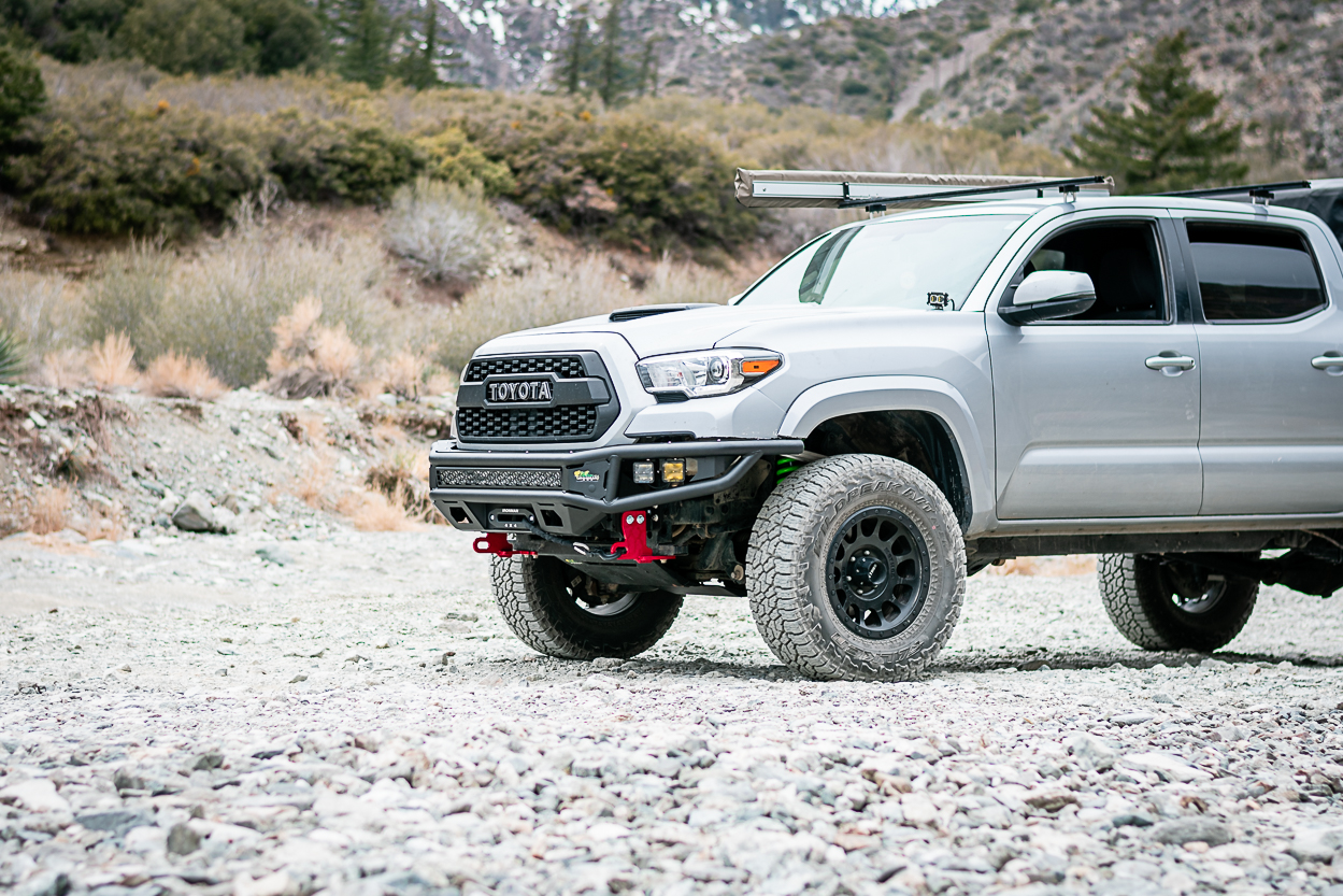 trail tacoma raid series front bumper kit ironman 4x4