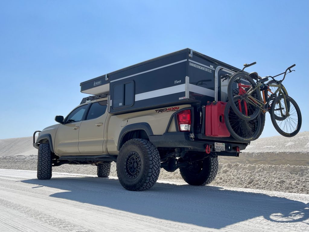 Four Wheel Pop Up Camper Review on Quicksand 3rd Gen Tacoma with 37" Tires