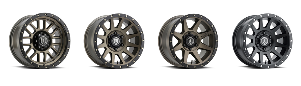 Icon Alloy Wheels for 2nd & 3rd Gen Toyota Tacoma