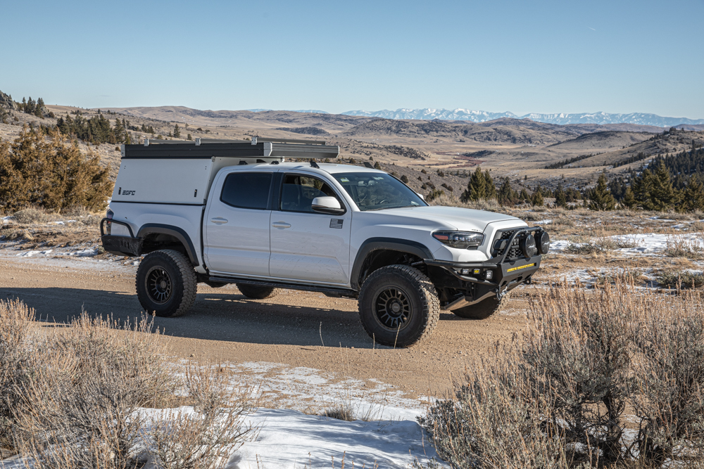 Lifted 3rd Gen Tacoma with GFC - Winter Off-Roading in Montana