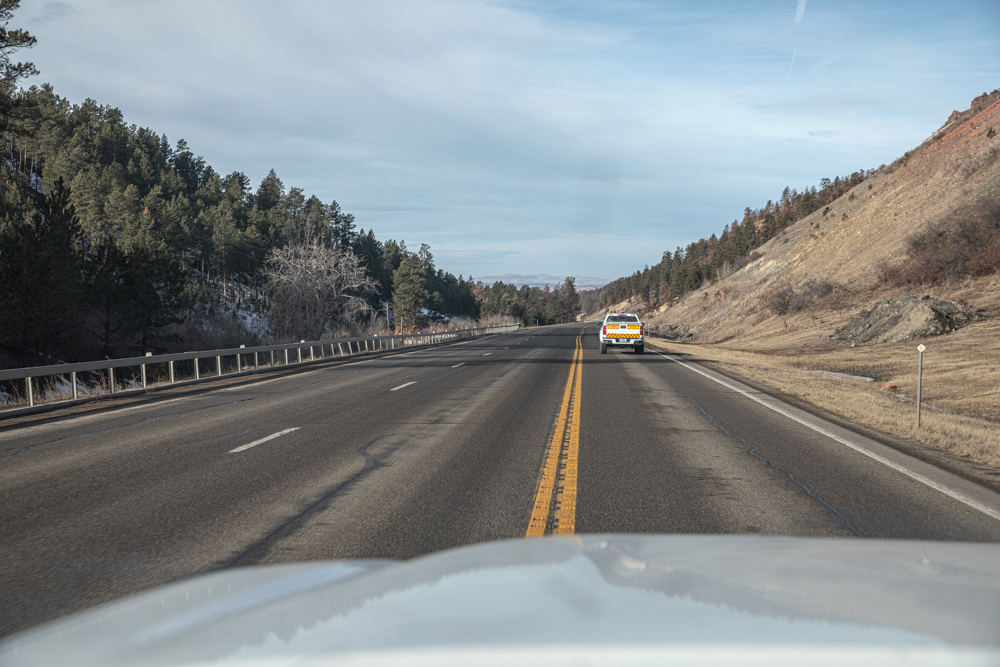 Driving to Pick Up A Go Fast Camper