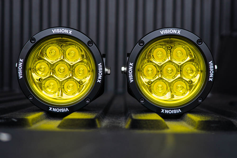 Vision X Off-Road CG2 LED Light Cannons with Selective Yellow Lens 