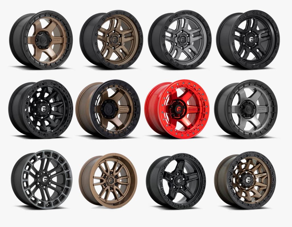 Fuel Off-Road Wheels for 2nd & 3rd Gen Toyota Tacoma