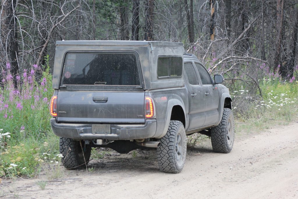 Lifted 2nd Gen Tacoma with Flipac Camper