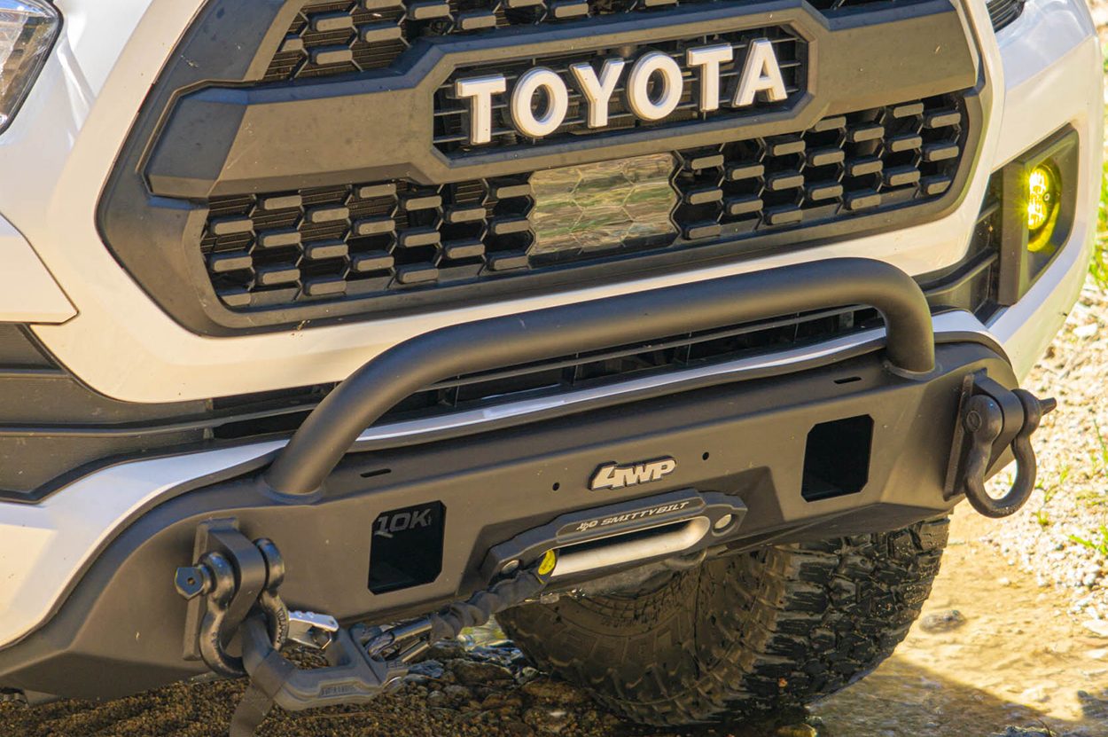 4WP Tacoma low pro front bumper