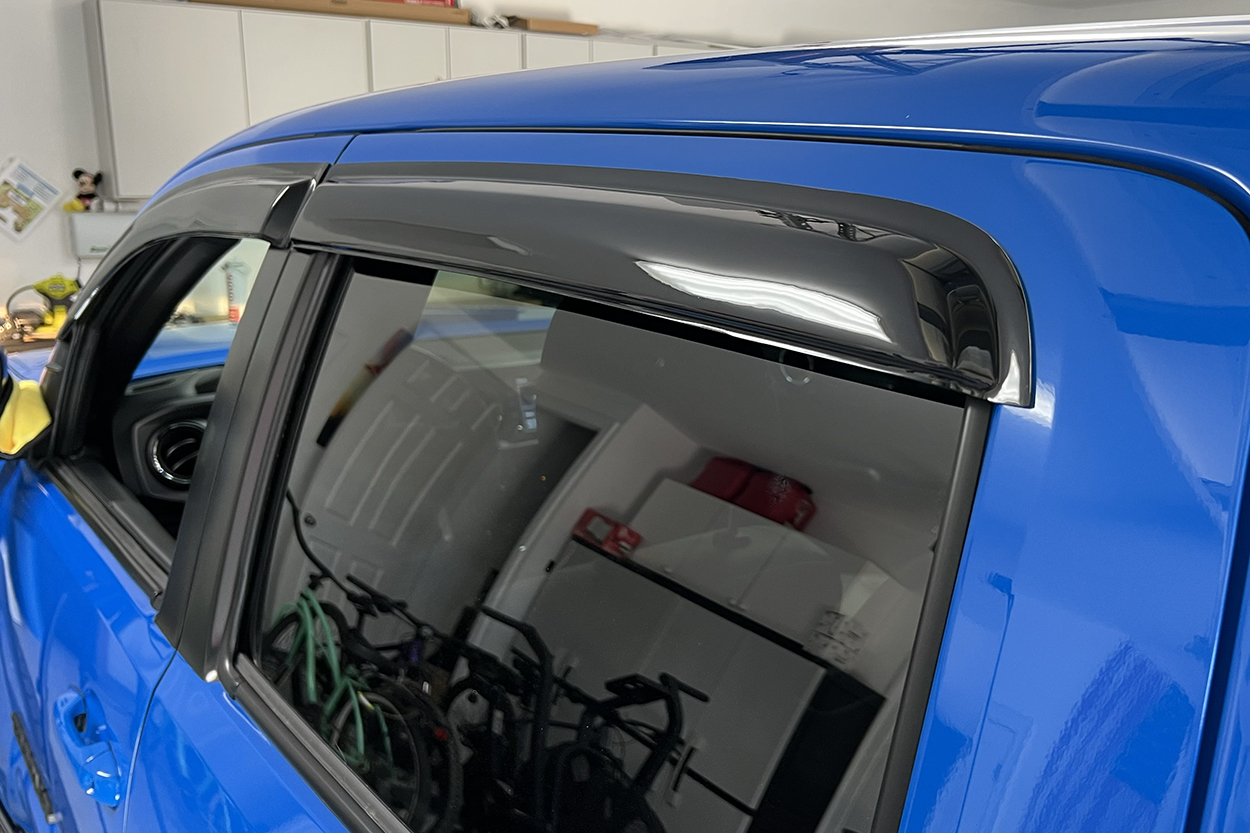 Yotaverse Window Deflector Review for Toyota Tacoma