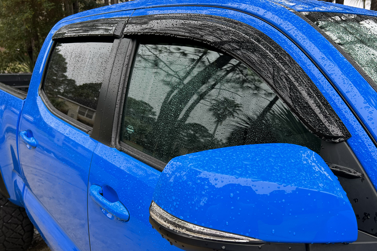 Yotaverse Stick-On Window Deflectors for Tacoma