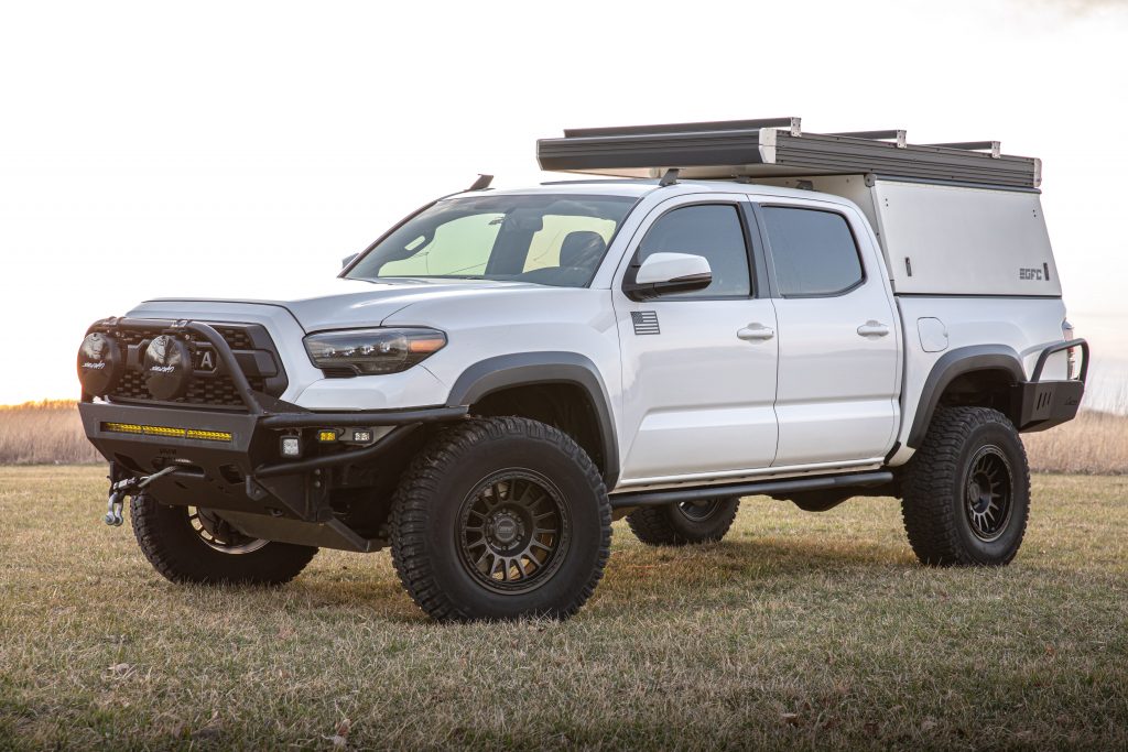 3rd Gen Toyota Tacoma with Powerbrake Big Brake Kit