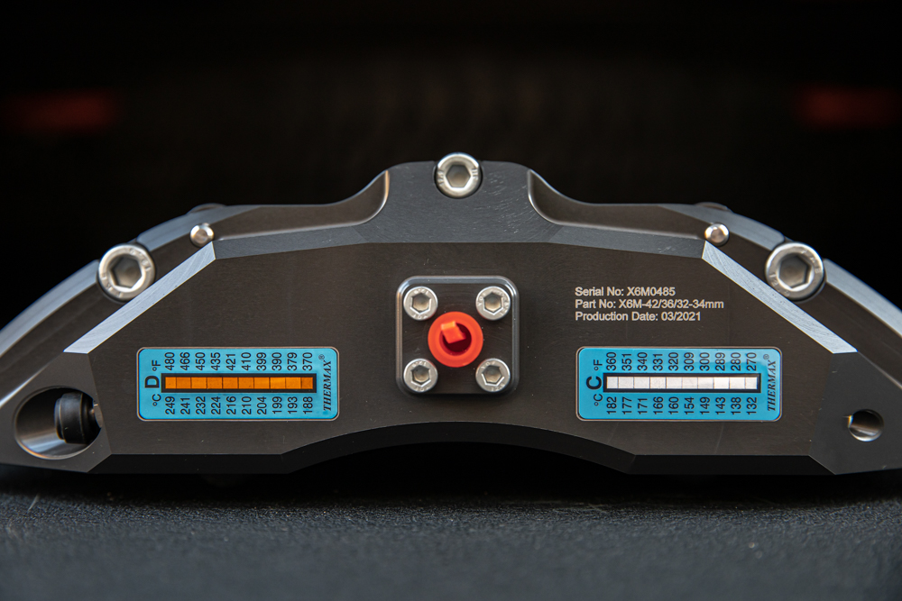 Powerbrake Caliper Temperature Guages