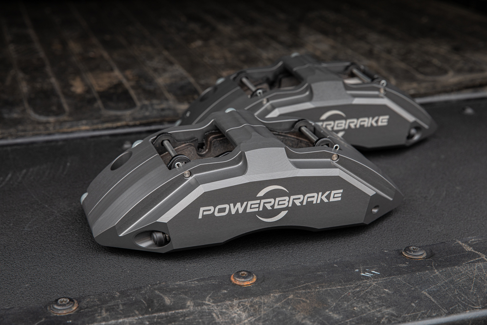 Powerbrake Big Brake Kit for Toyota Tacoma - Hard Grey Anodize