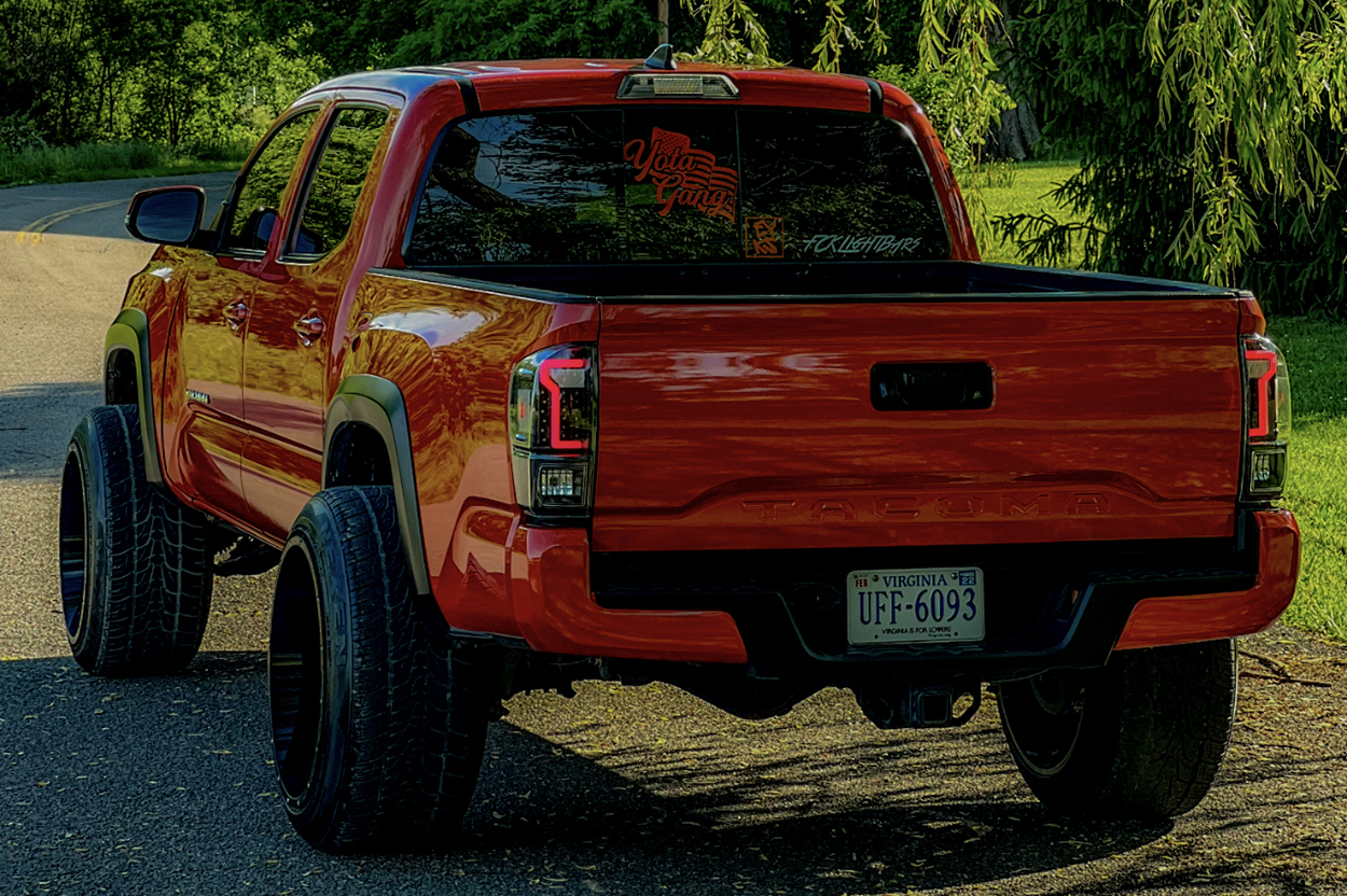 Tacoma Beast Tail Lights on 3rd Gen Tacoma 