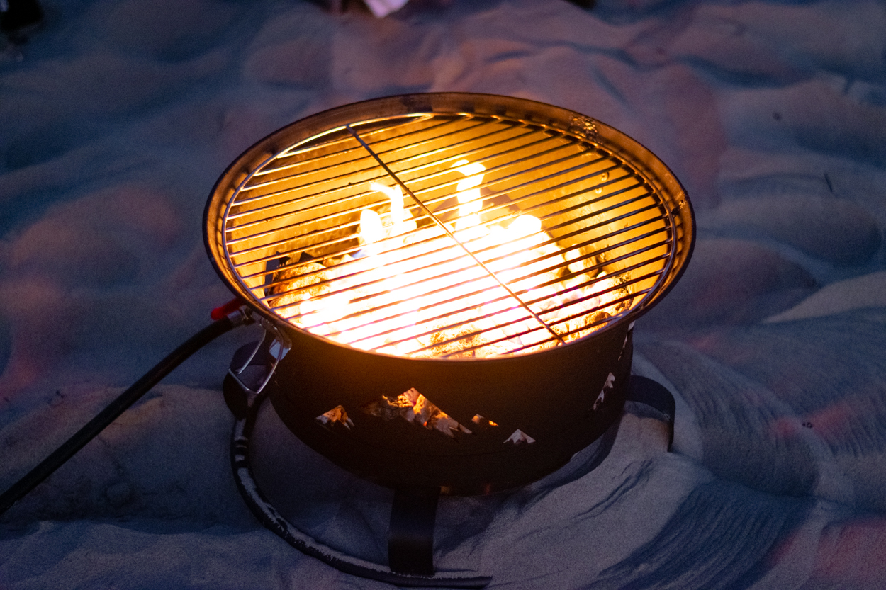 Trail Fire Portable Propane Fire Pit and Camping Grill Review