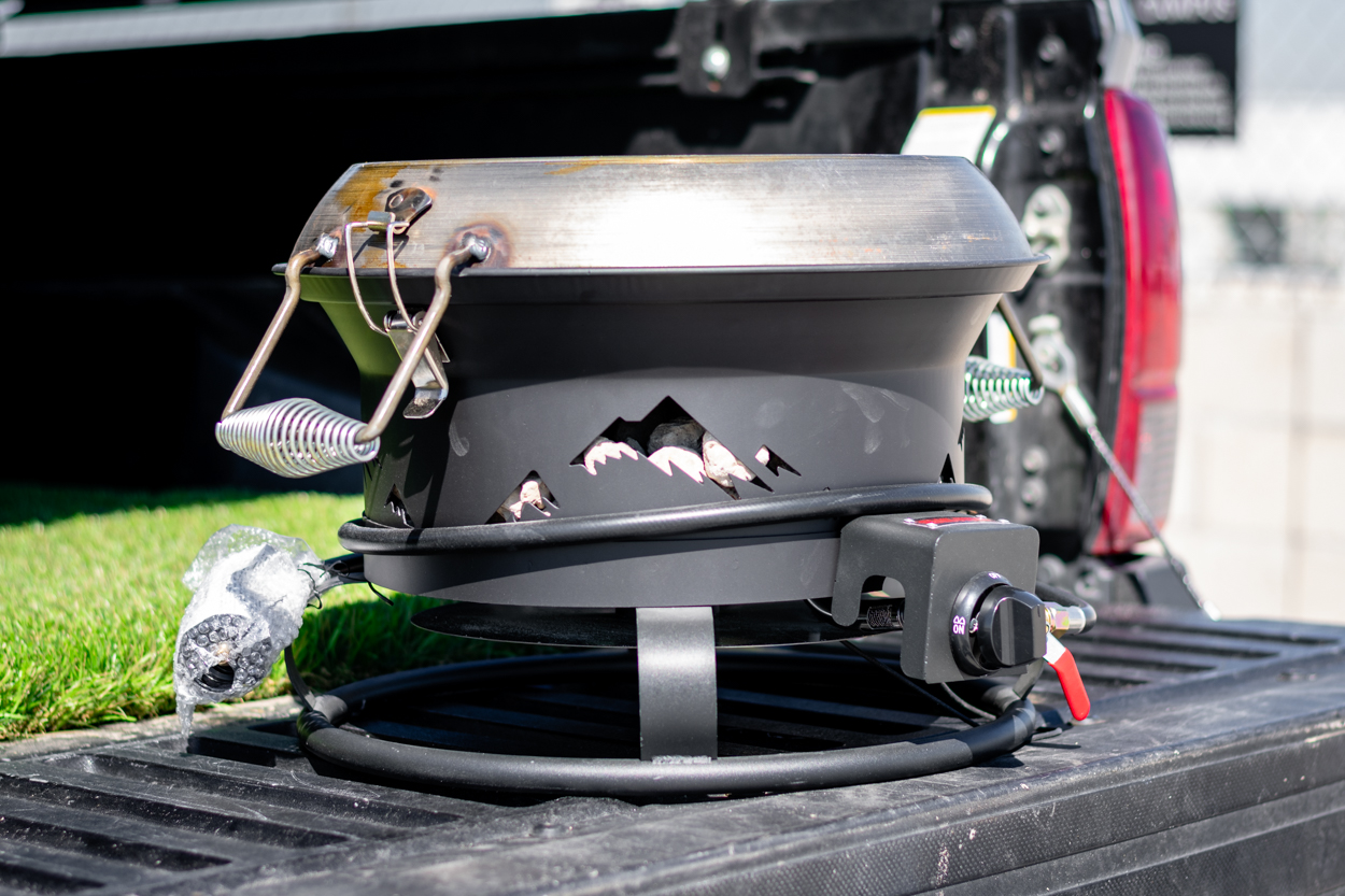 Trail Fire Grill - 4 in 1 portable Outdoor Cooker