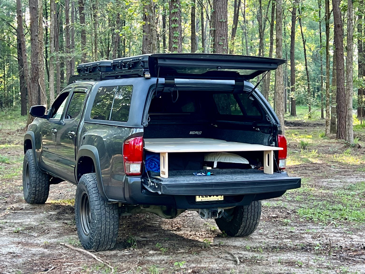 BamBeds: Truck Bed Sleeping Platform For 2nd & 3rd Gen Tacoma