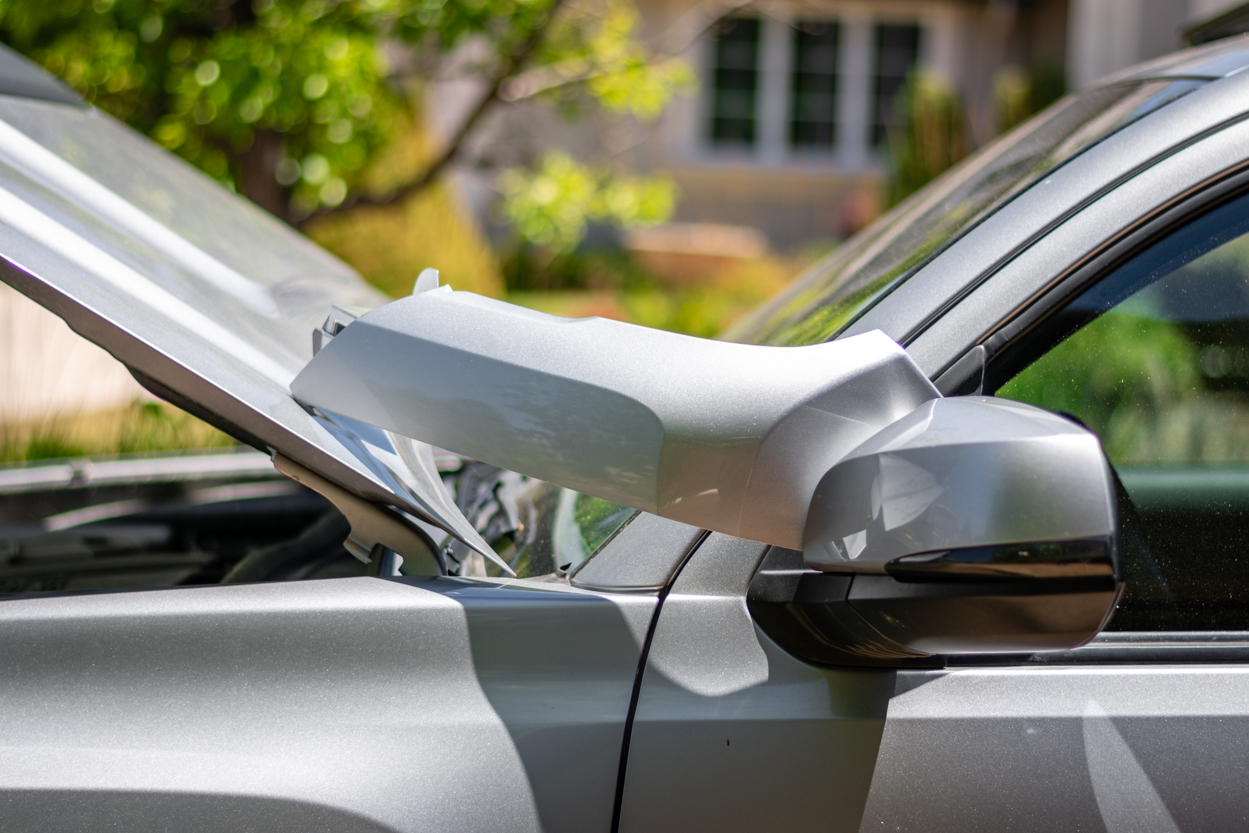 Silver Sky Metallic Color Matched Bumper Caps By R4T For 3rd Gen Tacoma