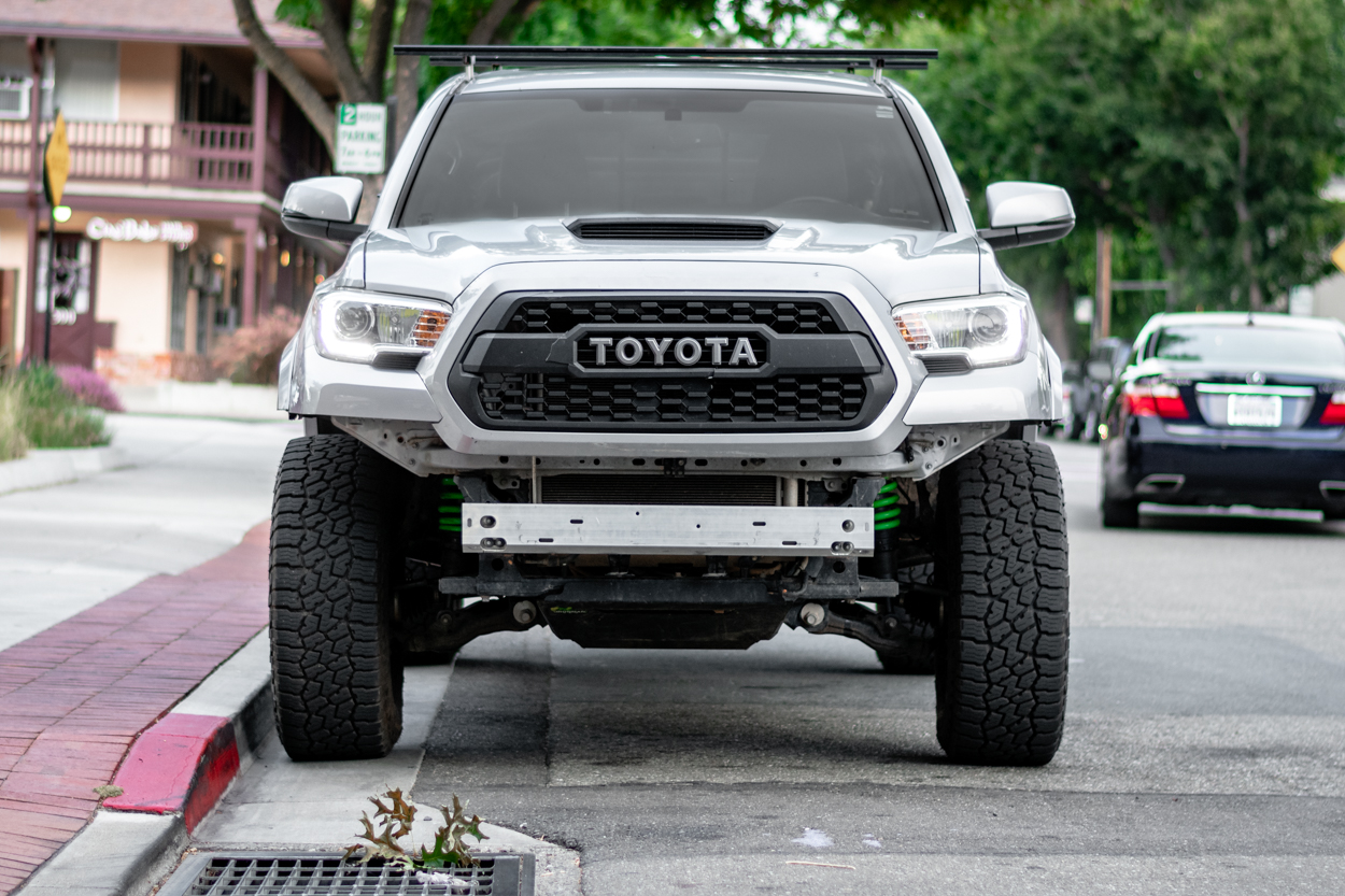 Review of R4T Aftermarket No-Cut Front Bumper Caps for 3rd Gen Tacoma TRD Sport