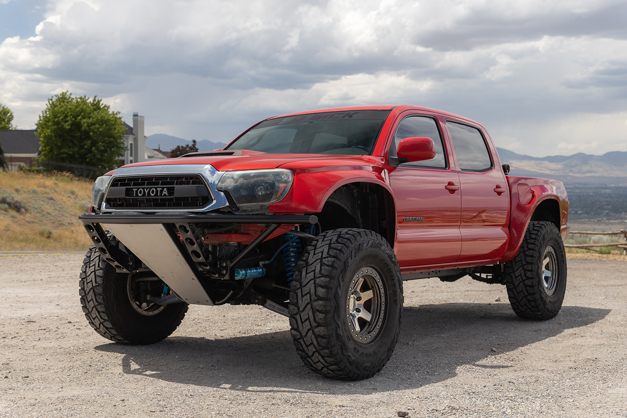 Prerunner Long Travel 2nd Gen Tacoma With AlphaRex Pro-Series Alpha Black Headlights