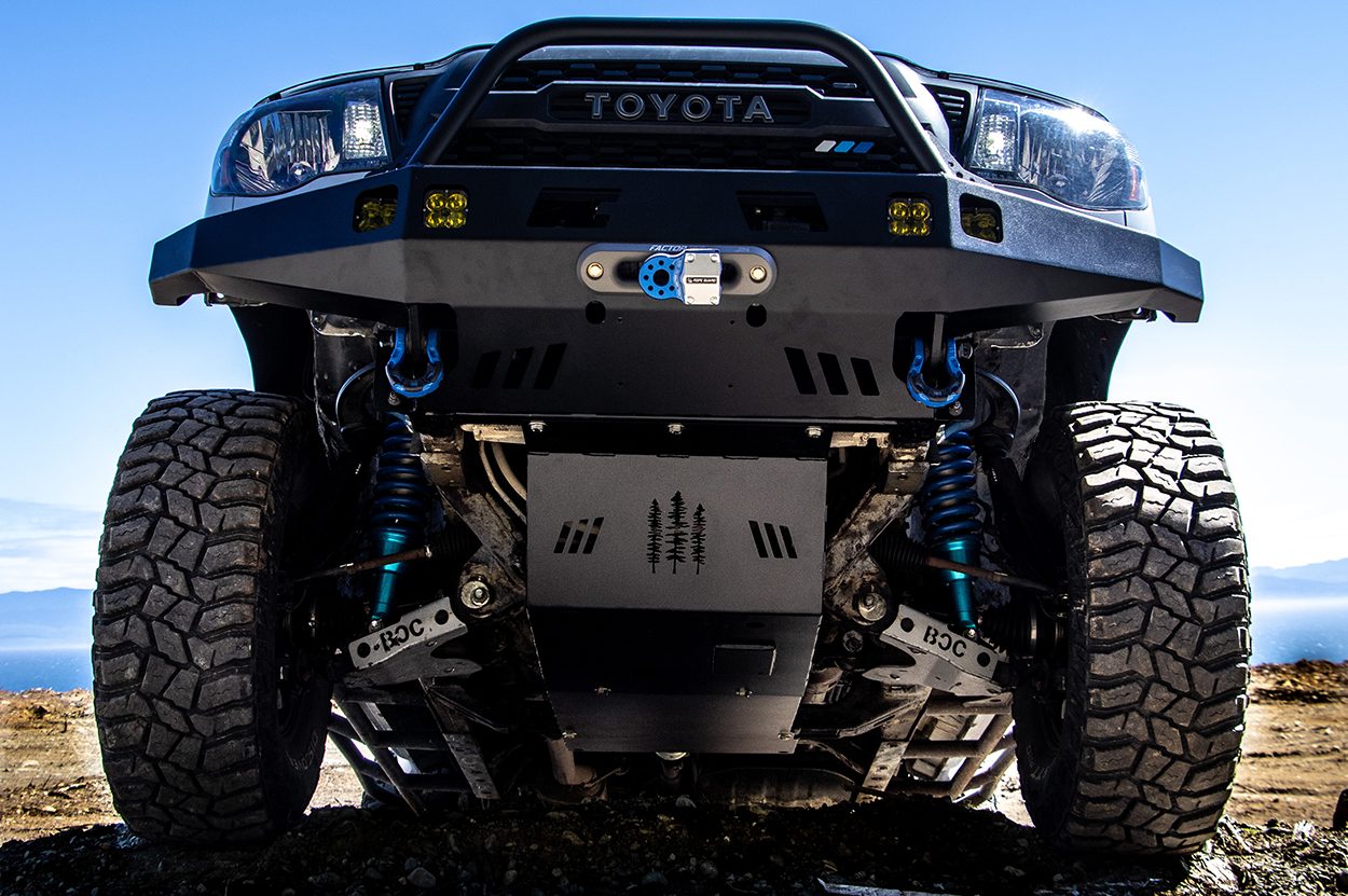 2nd Gen Tacoma w/ Coastal Off-Road Extreme High Clearance Skid Plates