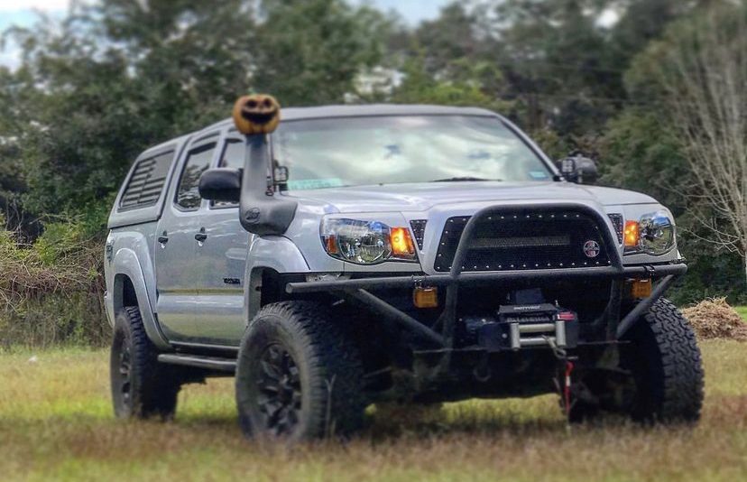 2nd Gen Tacoma with DIY Front Bumper