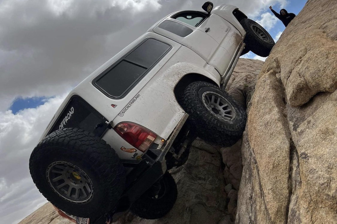 Lifted 2nd Gen Tacoma Rock Crawling