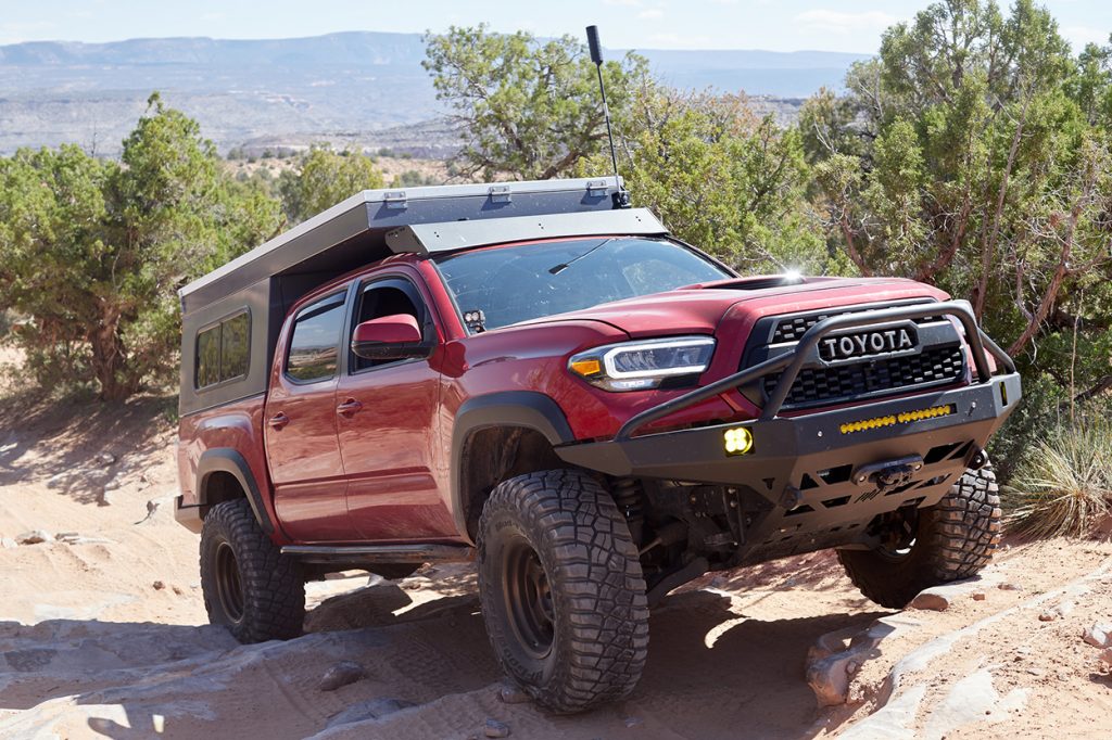 8 Barcelona Red Tacoma Off-Road & Overland Builds