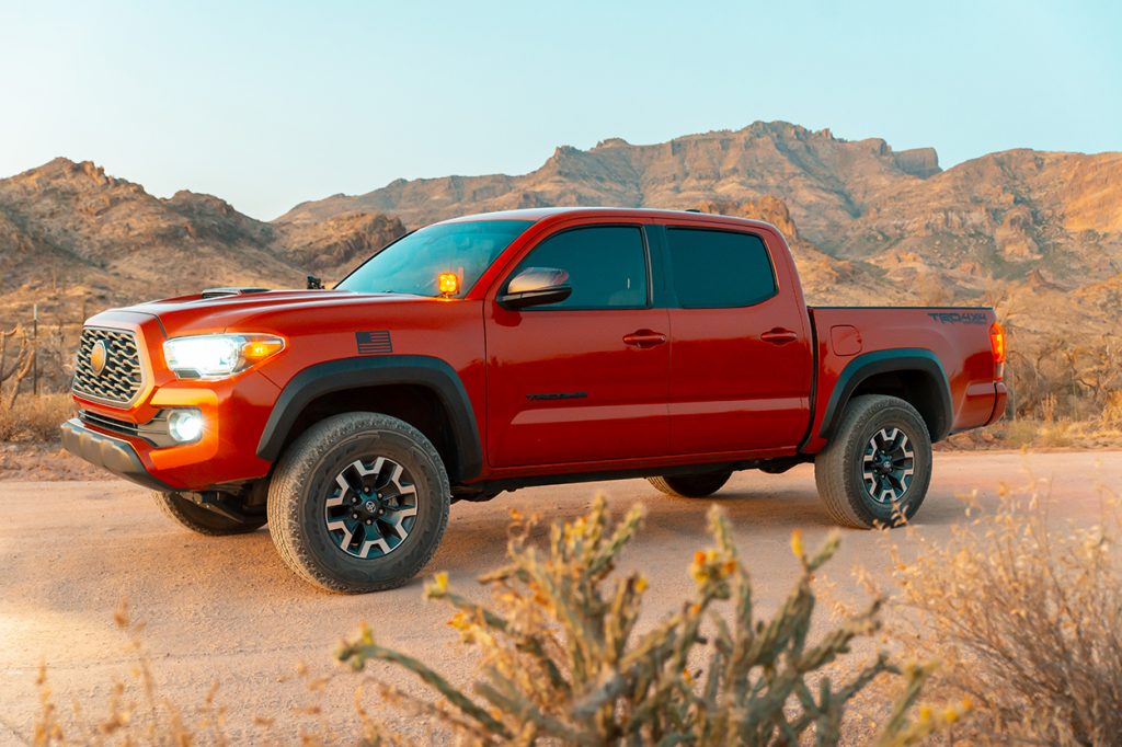 8 Barcelona Red Tacoma Off-Road & Overland Builds