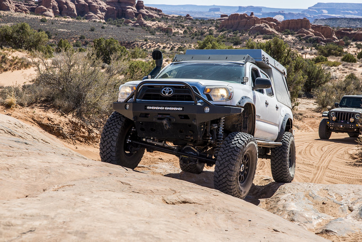 Solid Axle Swapped Tacoma On 37s