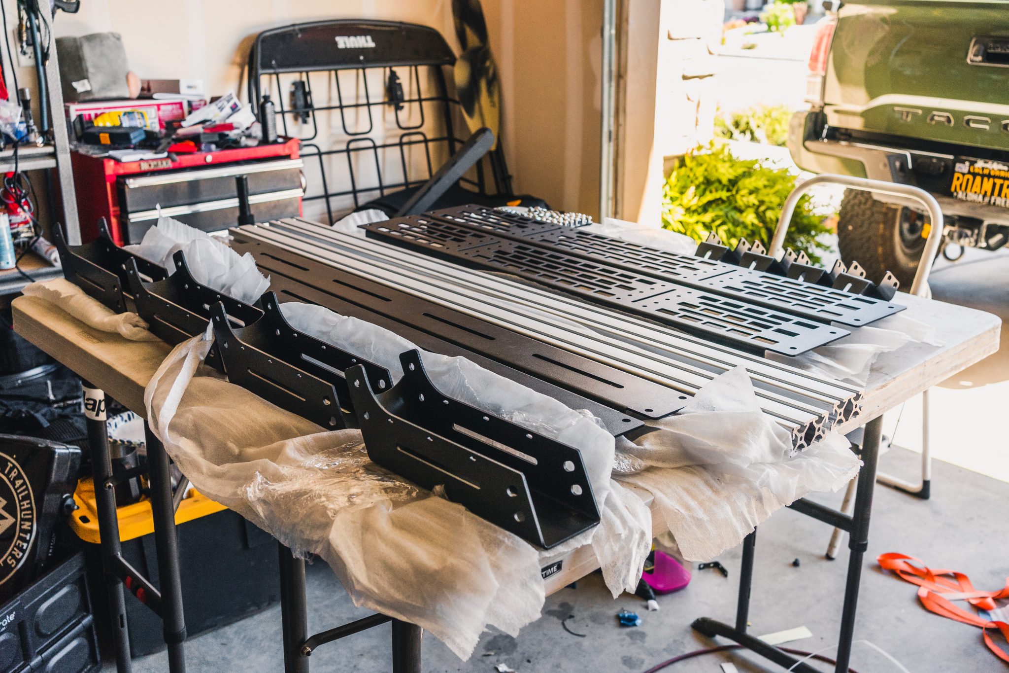 Cali Raised LED Overland Bed Rack For The Toyota Tacoma