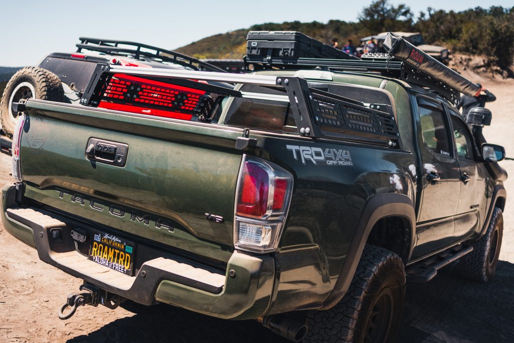 Cali Raised LED Overland Bed Rack For The Toyota Tacoma