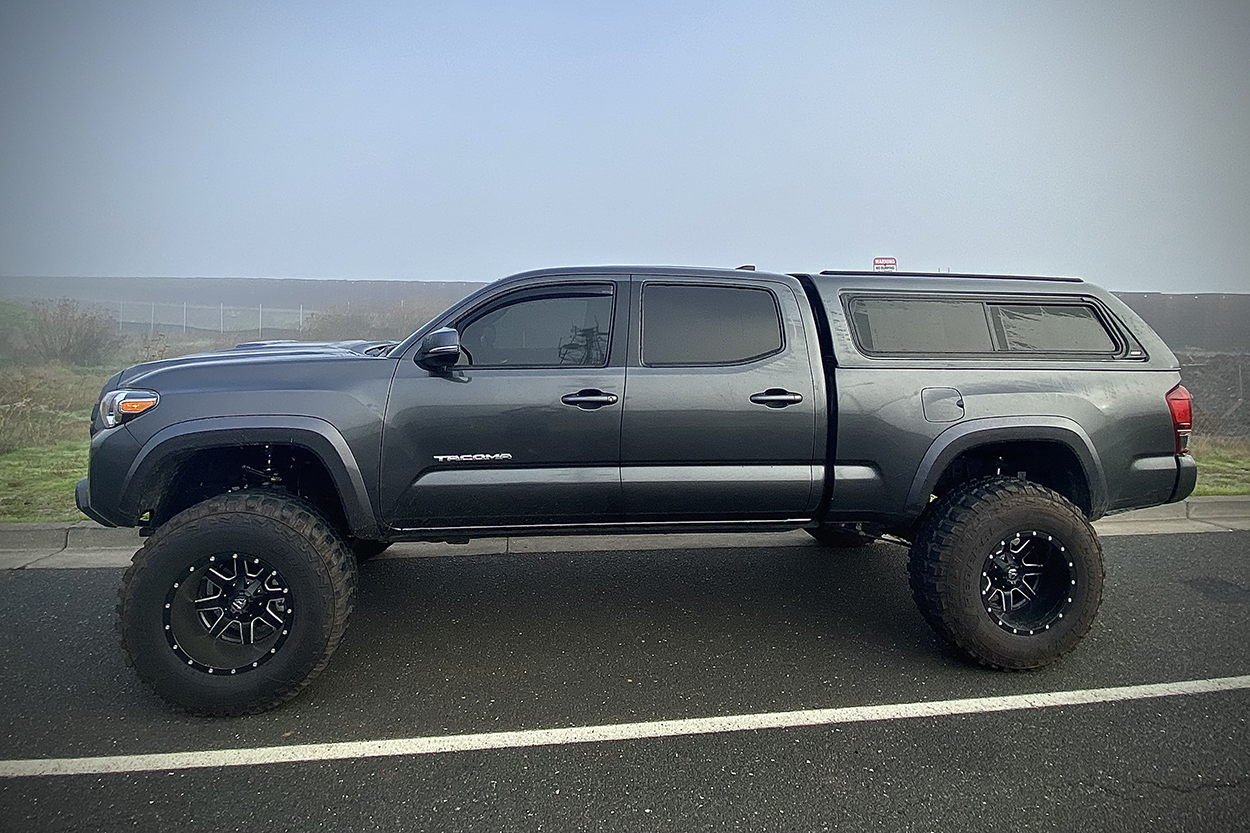 MGM Long Bed 3rd Gen Tacoma With ARE Z Camper Shell