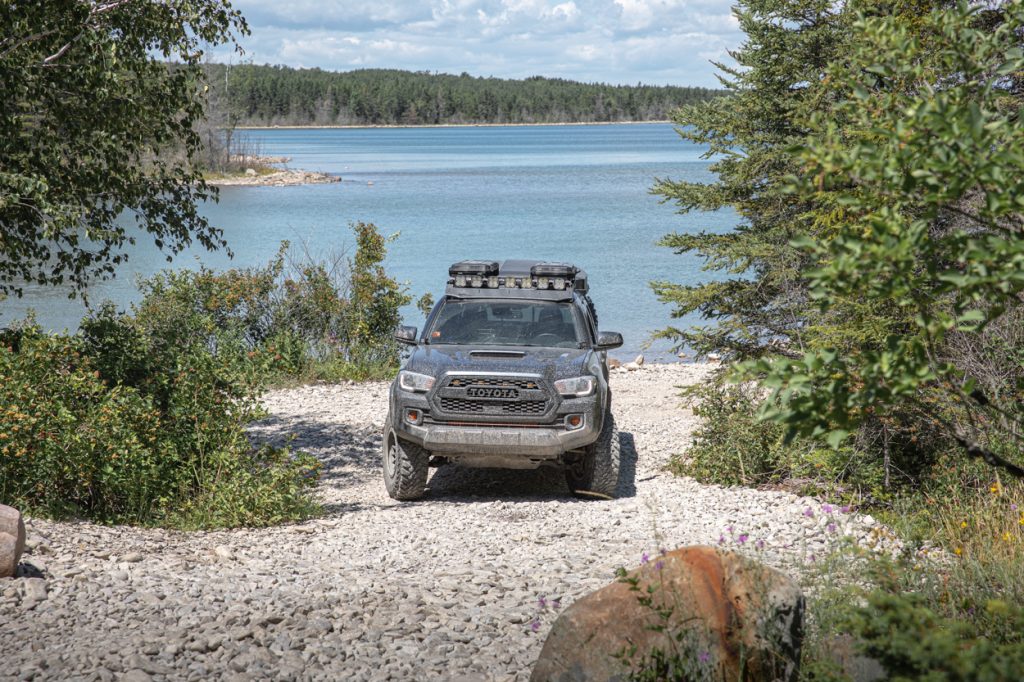 Lifted MGM Tacoma With TRD Pro Grille