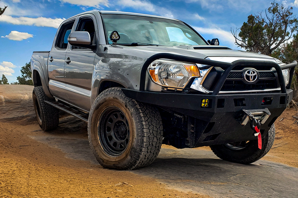 2nd Gen Tacoma w/ DIY Rock Sliders