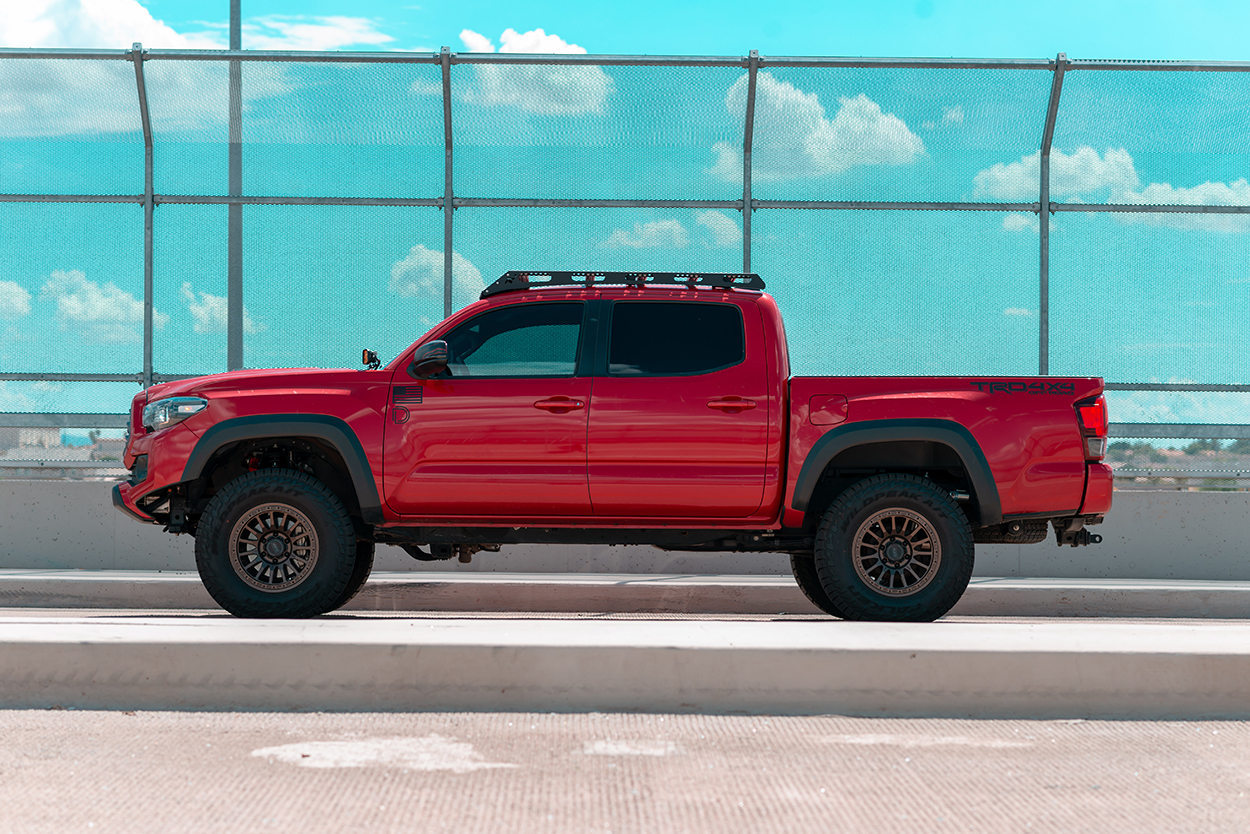 Barcelona Red Tacoma with Ceramic Tint