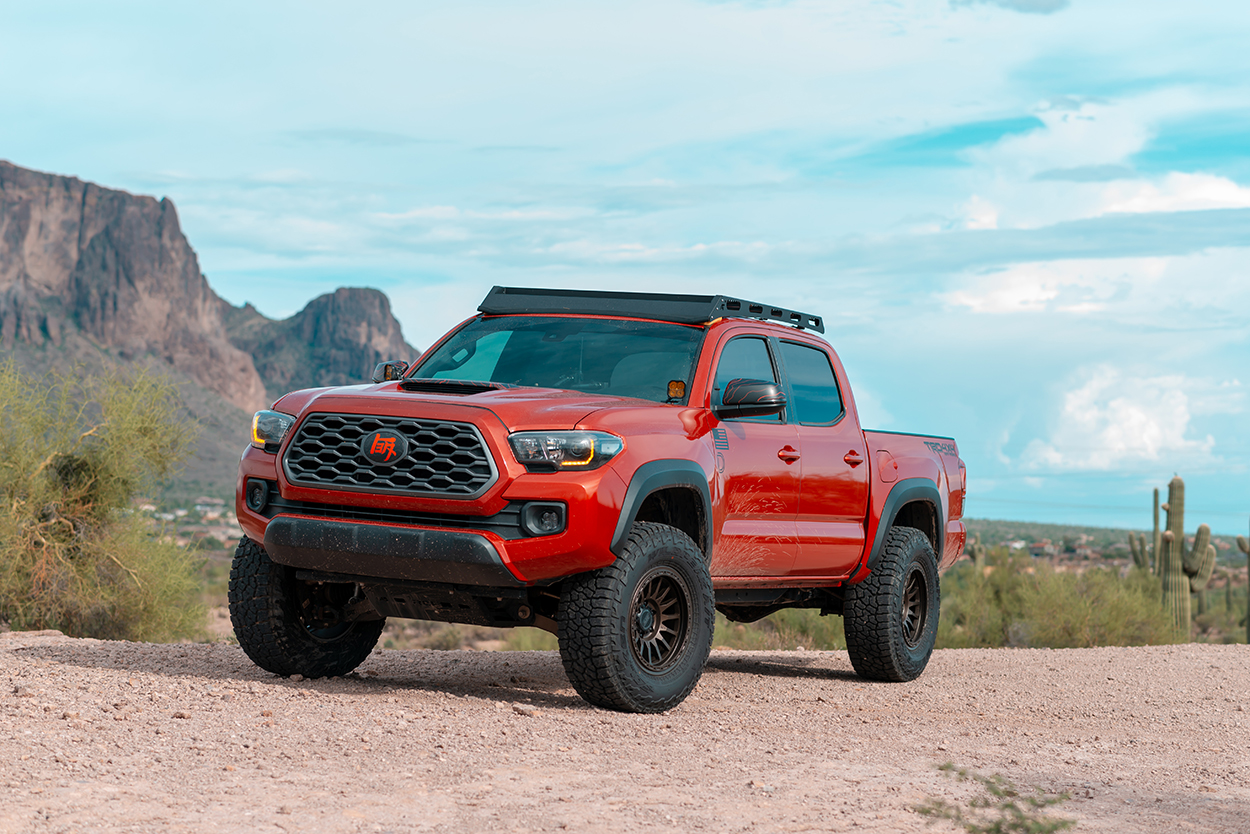 3rd Gen Tacoma with 5% Windshield Strip Window Tint