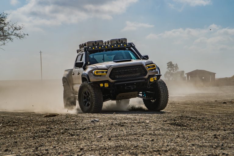 MESO CUSTOMS Long Travel Twin Turbo 3rd Gen Tacoma On 37s
