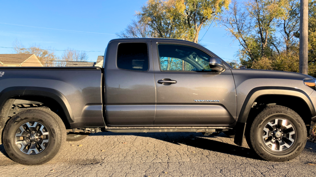 Toyota Tacoma With H/T Tires